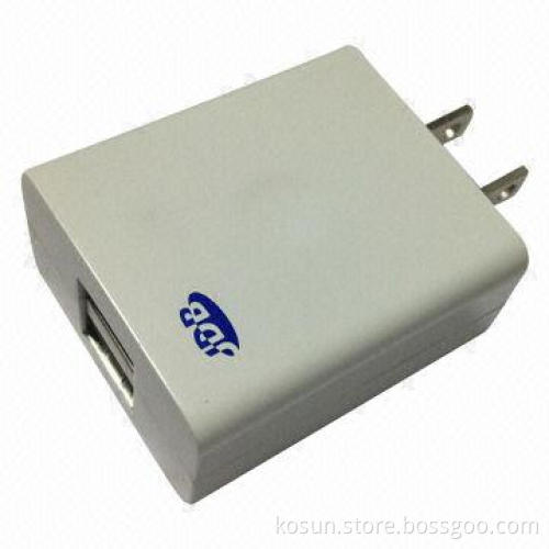 Mobile Phone Charger with UL, CE, RoHS, FCC Marks